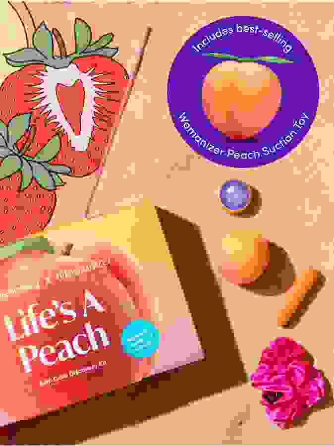 Lovehoney X Womanizer Life's a Peach Discovery Kit, Orange, hi-res